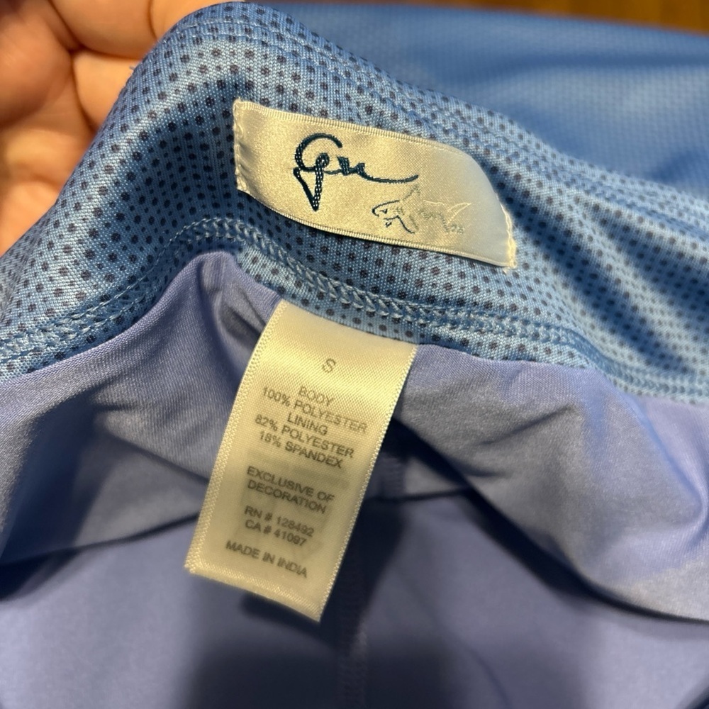 Greg Norman Golf / Tennis Skort Blue Dotted, Women's Small, Athletic Skirt - Picture 3 of 6